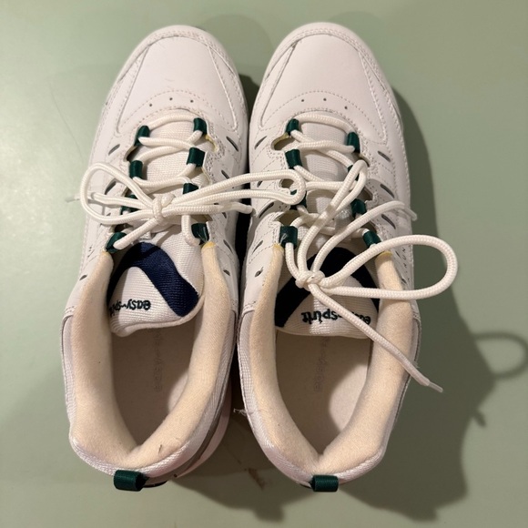 Easy Spirit Romy Walk Run Sneakers White Leather 8.5 Wide - Picture 9 of 9